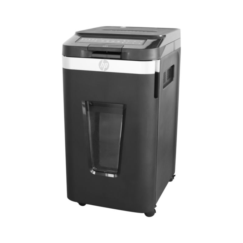 HP Pro Shredder Auto 400CC – 2822 Kαταστροφέας εγγράφων με συνδετήρες και καρτών Cross Cut P4 – 10 Manual /400 Auto x A4 – 53L Μαύρος 